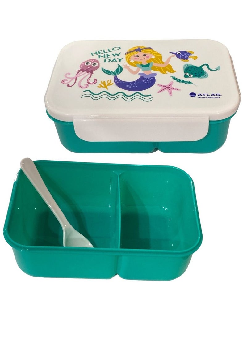 ATLAS 2-Compartment Lunch Box Multicolour  - Image 2