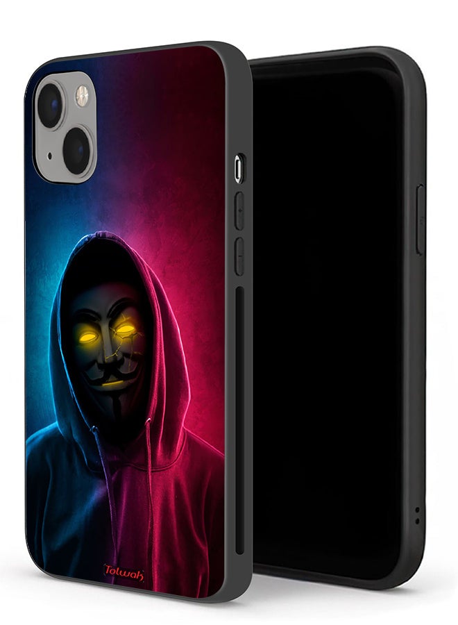 Tolwak Apple iPhone 13 Protective Case Cool Faces Tags - Image 1