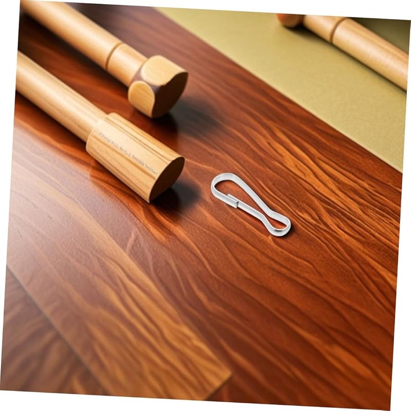 20 قطعة من خطافات الربيع الفولاذية المقاومة للصدأ الثقيلة لألعاب الببغاء، مشبك تعليق - Image 5