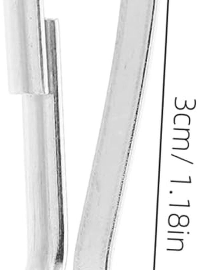 20 قطعة من خطافات الربيع الفولاذية المقاومة للصدأ الثقيلة لألعاب الببغاء، مشبك تعليق - Image 3