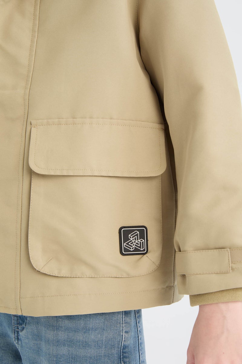 DeFacto Boy Hooded Waterproof Raincoat  - Image 5