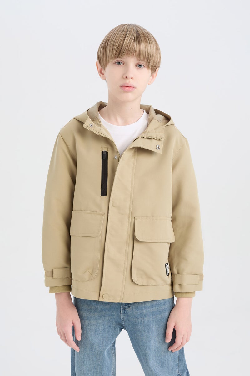 DeFacto Boy Hooded Waterproof Raincoat  - Image 4