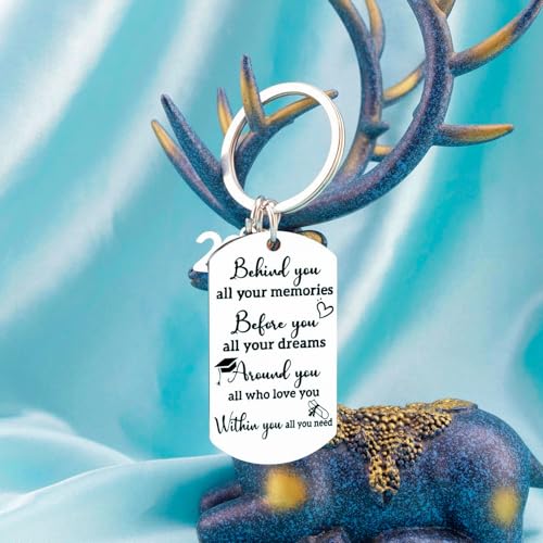 Aisity 2025 Graduation Gifts for Her Him Class Of 2025 Graduation Keychain for University College Middle High School Graduate 2025 Souvenir for Senior Masters Degree Student 2025 College Gift Ideas - Image 5