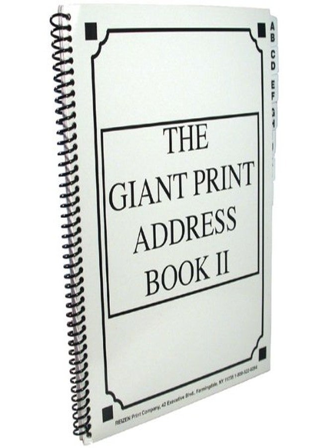 Reizen The Giant Print Address Book II - Image 1