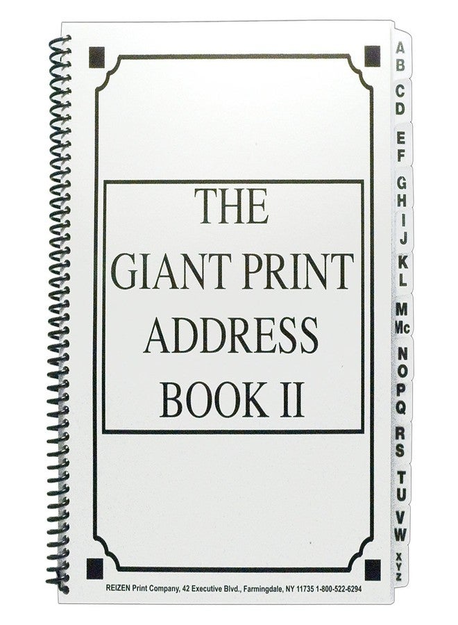Reizen The Giant Print Address Book II - Image 3