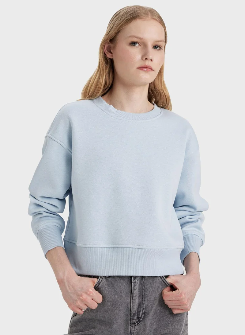 DeFacto Relax Fit Sweatshirt
