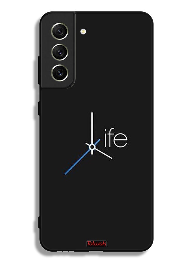 Tolwak غطاء حماية لهاتف Samsung Galaxy S21 FE 5G Life Clock - Image 3