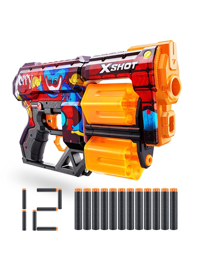 Zuru X-Shot جعب جلدية 12 سهم بوب بلاي تايم S1 تووني - لعبة تصويب للأولاد والبنات، الأنشطة الخارجية للعطلات، هدايا للأطفال من عمر 8 سنوات وما فوق  - Image 2
