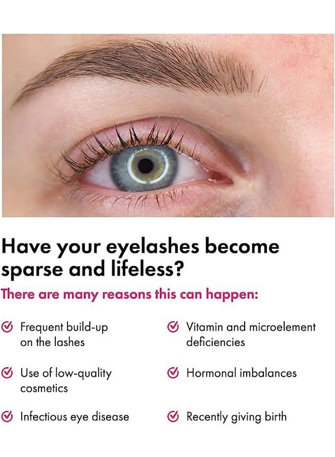 TOPLASH Eyelash Growth Serum - Innovative Formula for Longer, Thicker, Fuller Brows & Lashes - Natural, Cruelty-Free & Hypoallergenic - 0.10 fl.oz. - Image 4