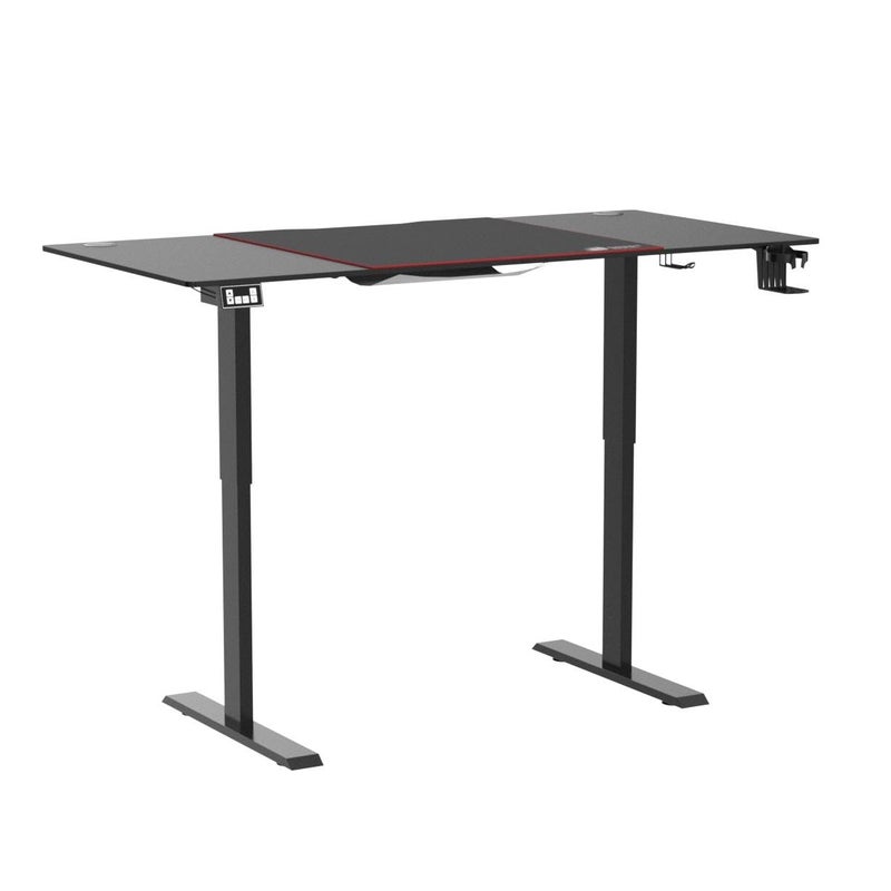 Green Soul Green Soul Surface Multipurpose Desk Electric Height Adjustable Computer Office Gaming Table Engineered Wood Powder Coated Metal FrameInstallation Provided Surface 20 Black  - Image 5