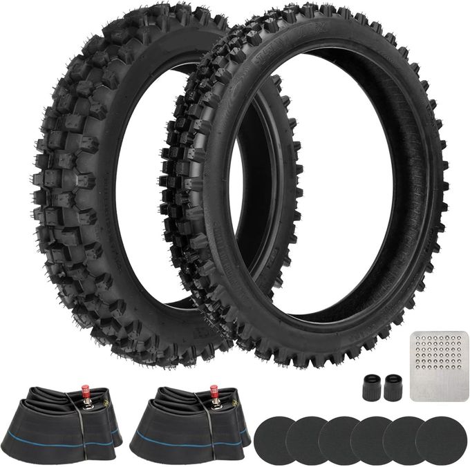 GREHUA 3.00-12 80/100-12 Rear 2.50-14 60/100-14 Front Tire Inner Tube For 90Cc 110Cc 125Cc Ssr Crf70 Crf110 Xr70 Klx110 Kx60 Kx65 Kx110 Jr80 Rm60 Ttr90 Ttr110 Pw80 Dirt Pit Bike Off Road Motocross - Image 4