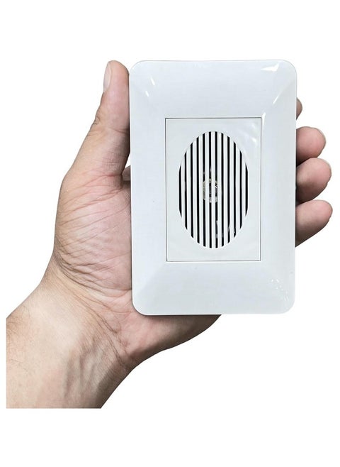 Soundbird Doorbell - Modern Design - Install in Magic Box - Classic Bird Sound - White (Indoor)