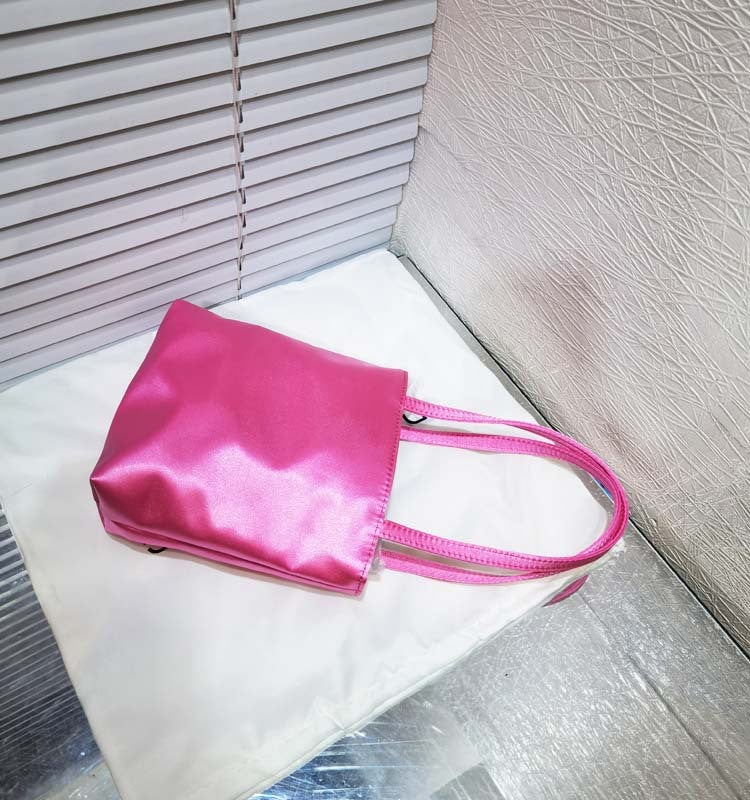 Nylon Mini Shopper Tote Bag - Image 4