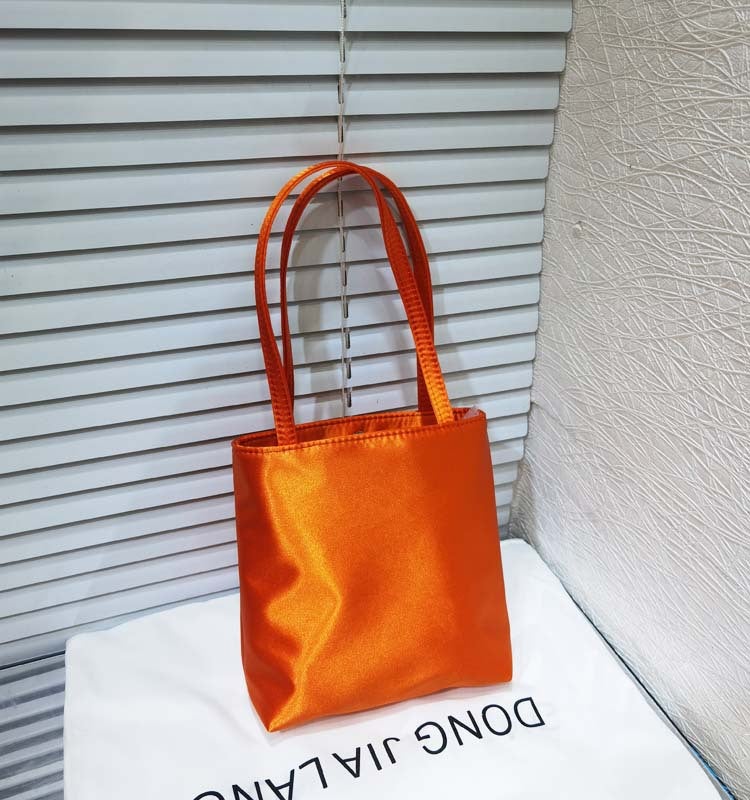 Nylon Mini Shopper Tote Bag - Image 5