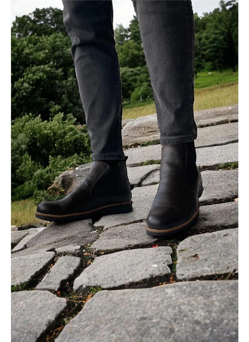 Liger Ankle Classic Men's Chelsea Boots Brown