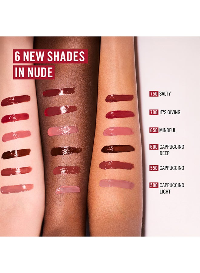 RIMMEL LONDON أحمر شفاه لاتيكس سائل ثريل سيكر - كابتشينو لايت، 6 مل - Image 4