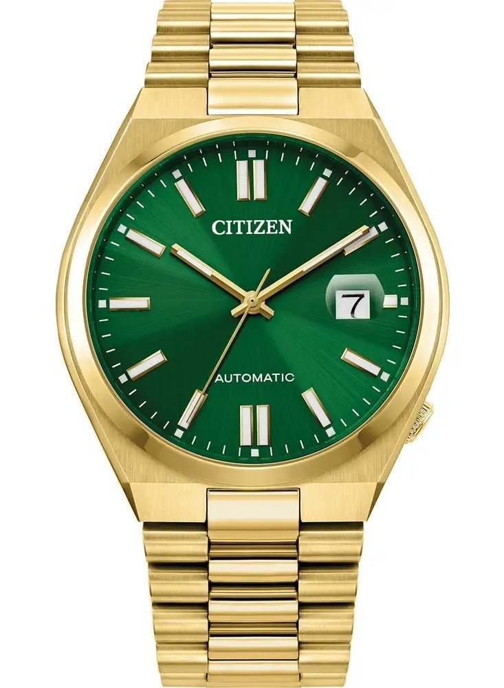 Citizen Boutique Citizen Tsuyosa Automatic Green Green Sunray Dial Watch NJ0152-51X - Image 1