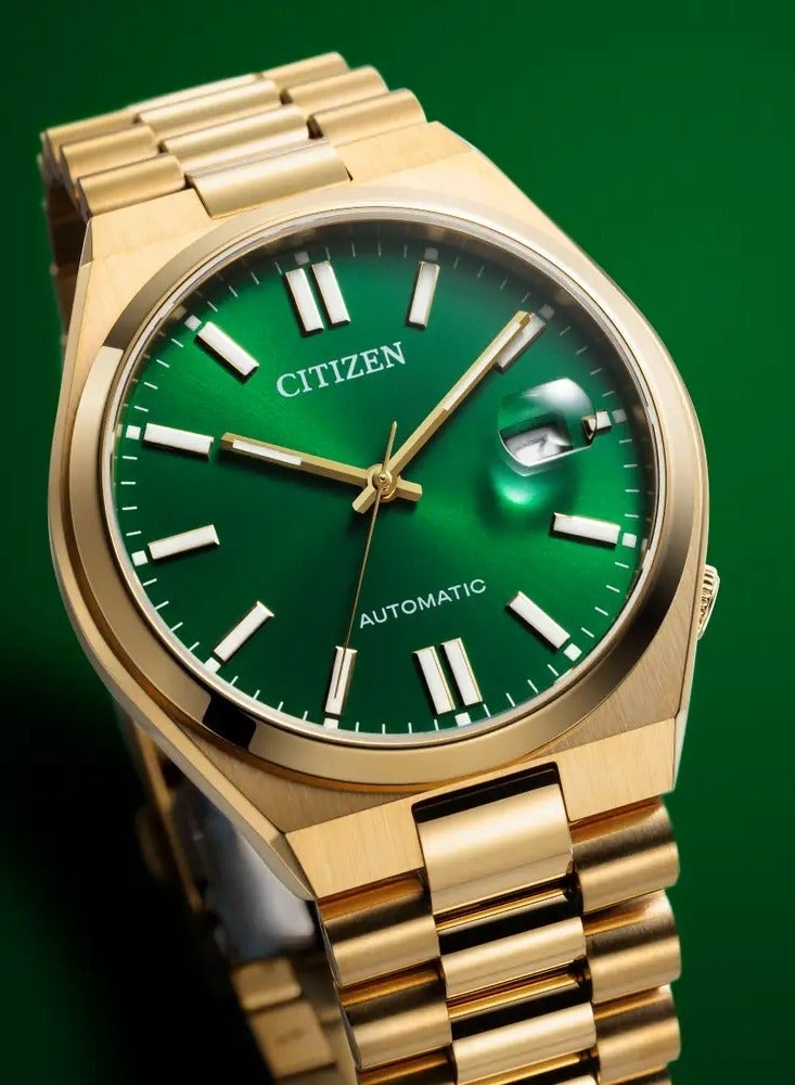 Citizen Boutique Citizen Tsuyosa Automatic Green Green Sunray Dial Watch NJ0152-51X - Image 2