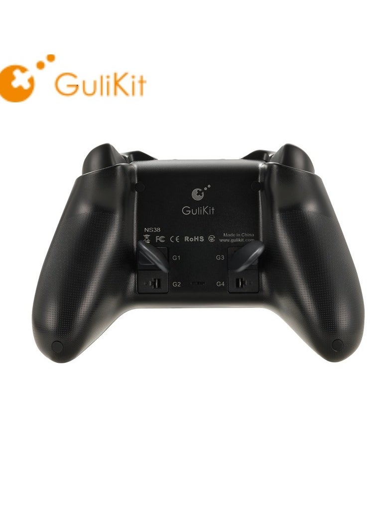 Gulikit - KK3 PRO Controller Kingkong 3 Pro Switch Controller (No Drift) For Switch/PC/Android/MacOS/IOS Hall Joysticks and Triggers, Maglev/Rotor/HD Vibration (Black) - Image 1