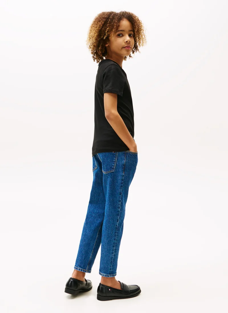 TOMMY HILFIGER Kids Crew Neck Short Sleeve T-shirt