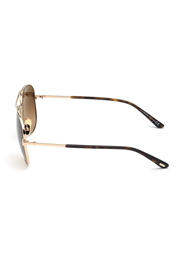 TOM FORD Unisex UV Protection Pilot Sunglasses - FT082328F59 - Lens Size: 59 Mm