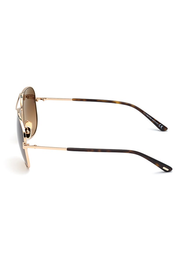 TOM FORD Unisex UV Protection Pilot Sunglasses - FT082328F59 - Lens Size: 59 Mm  - Image 2