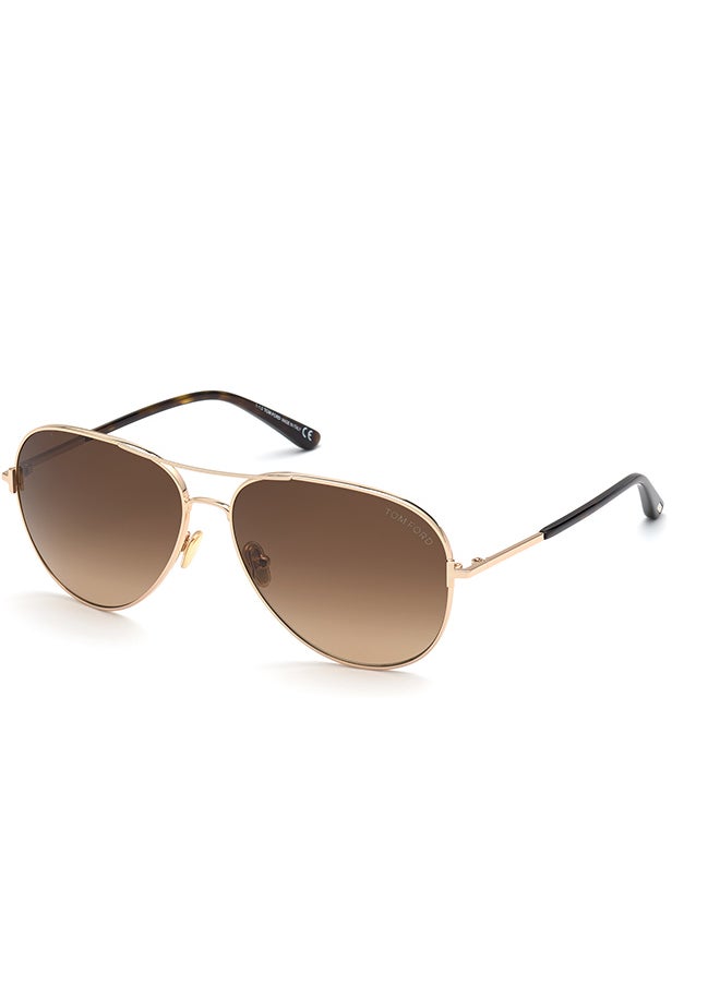 TOM FORD Unisex UV Protection Pilot Sunglasses - FT082328F59 - Lens Size: 59 Mm  - Image 1
