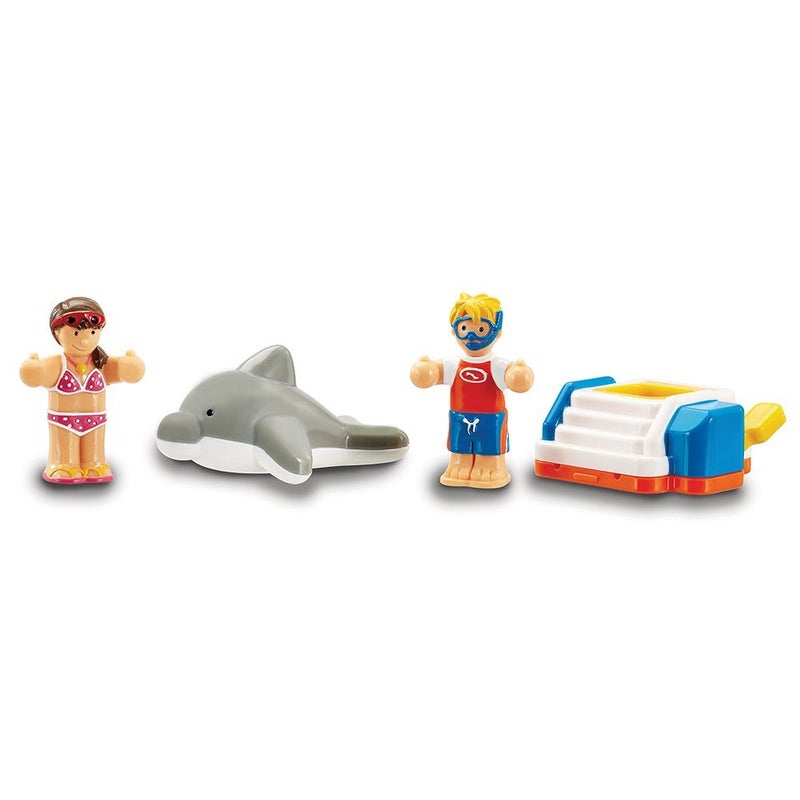 Wow Danny's Diving Adventure Bath Toy (5-Piece Play Set) - Image 5