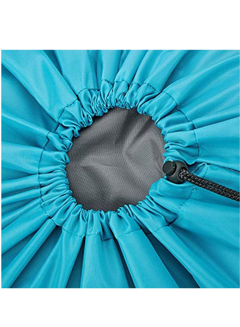 2 pack xl wash me travel laundry bag, machine washable dirty clothes organizer, large enough to hold 4 loads of laundry - Image 2