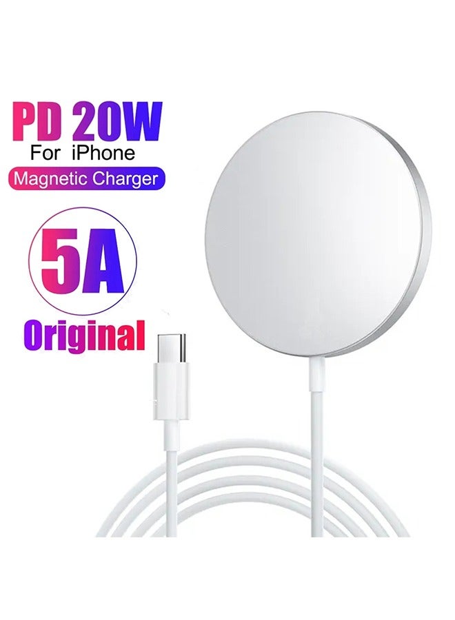 عام شاحن لاسلكي، شحن مغناطيسي لاسلكي سريع للآيفون - Image 1