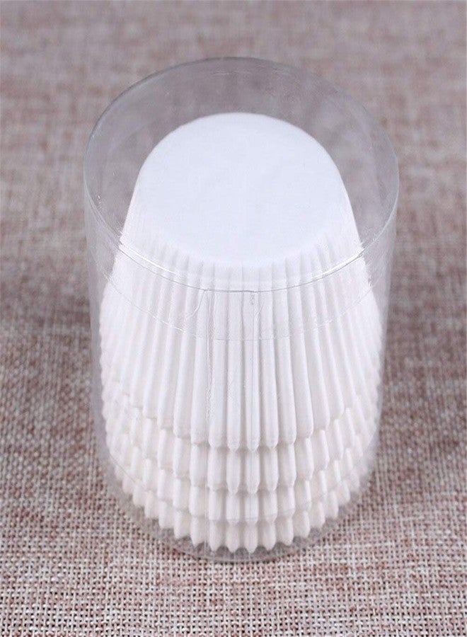APSAMBR-200Pcs/Lot Pure White Cupcake Liners Food Grade Paper Cup Cake Baking Cup Muffin Kitchen Cupcake Cases Cake Molds - Image 3