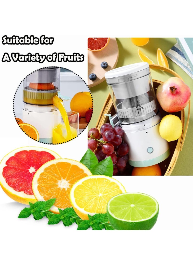 ELTRAZONE Portable Electric Citrus Juicer, Automatic Household Electric Juicer, Portable Rechargeable Juicer, Orange Juice Squeezer, Rechargeable Juicer Machine with USB, for Orange, Lemon, Grapefruit. - Image 4