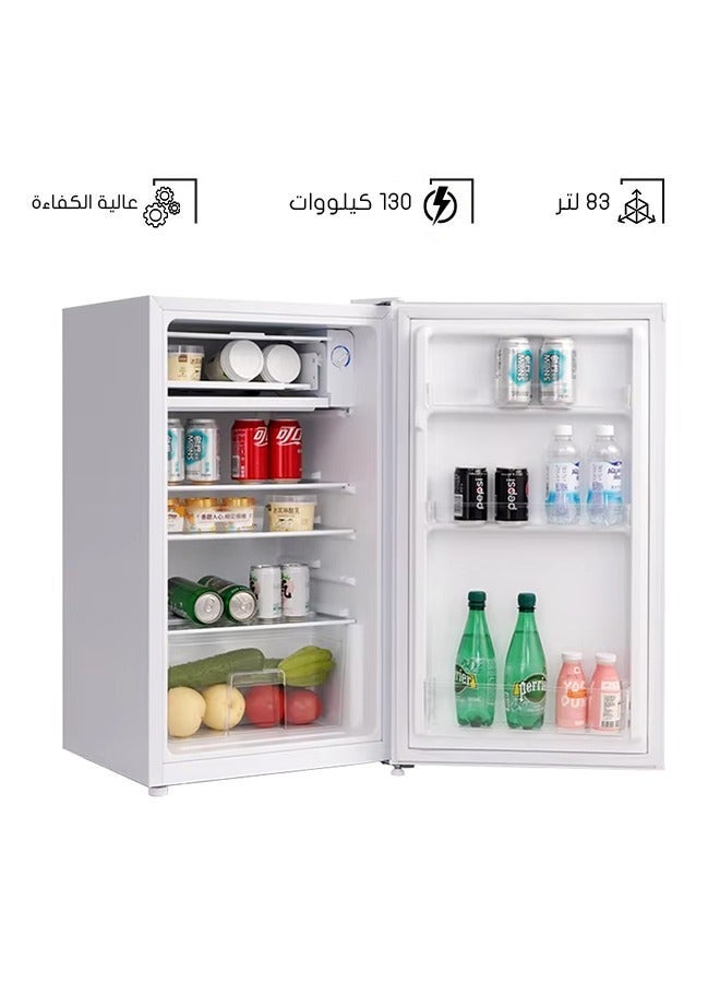 Single Door Refrigerator 83 L DNFS140 - White - Image 1