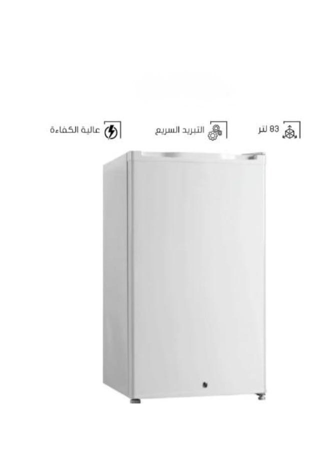 ثلاجة بباب واحد 83 لتر - DNFS140 - أبيض - Image 1