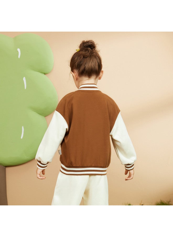 peppa Pig Spring Girls Baseball Jacket Casual Versatile Cardigan Baby Coat - Image 5