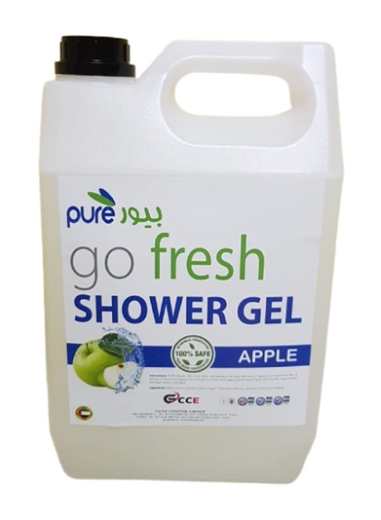 بيور جل الاستحمام جو فريش 5 لتر تفاح - Image 1
