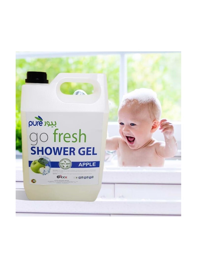 بيور جل الاستحمام جو فريش 5 لتر تفاح - Image 2