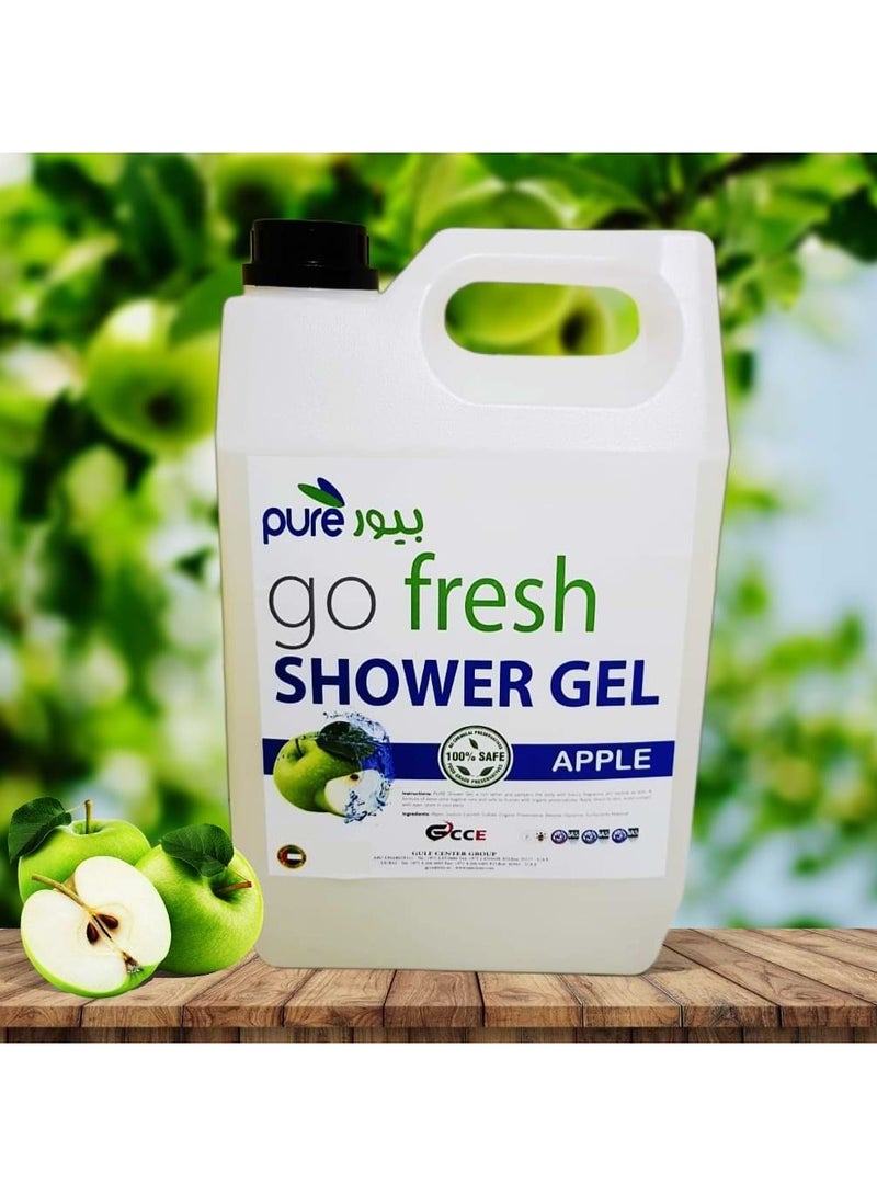 بيور جل الاستحمام جو فريش 5 لتر تفاح - Image 3