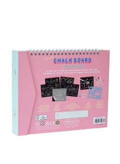Floss & Rock Floss & Rock Enchanted Chalkboard Sketchbook - Reusable Drawing Set for Kids with Wipeable Chalk Pens, Coloring-IN, Tracing, Stencilling Or Drawing Your Own Creations!  - Image 3