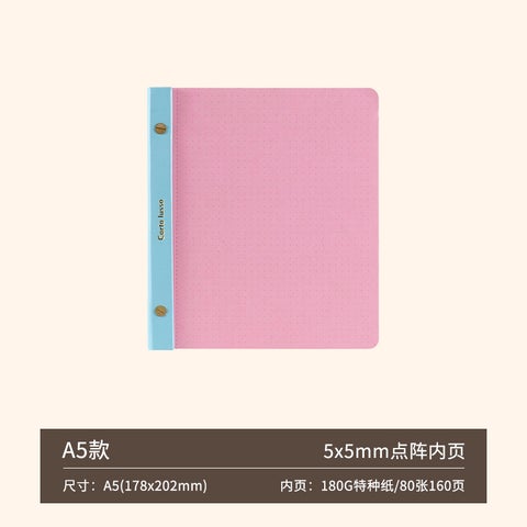 Libang B5 Notepad Thick Tear-Off Grid Memo Pad A5