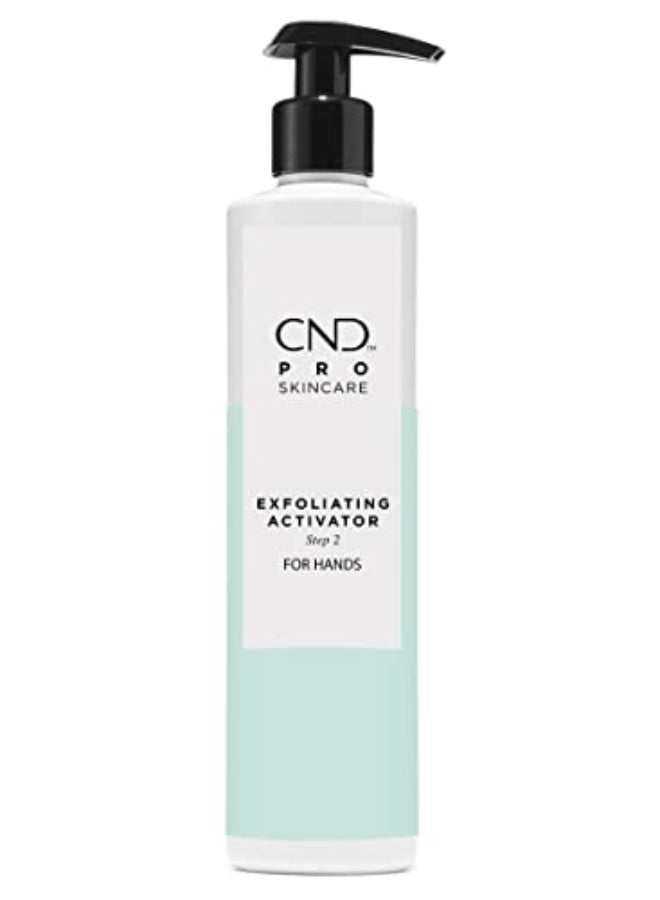 CND Pro Skincare Exfoliating Activator for Hands Made with Natural Origin Aloe Leaf Use with Exfoliating Scrub Step 2 101 Oz - Image 1