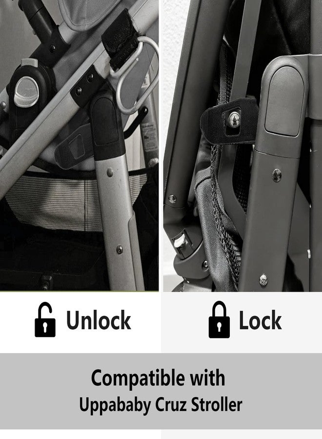 CharmPacks 3 Pack Compatible with Uppababy Cruz Stroller Replacement Folding Latch | Stroller Latch Repair Part | Easy to Install - Image 5