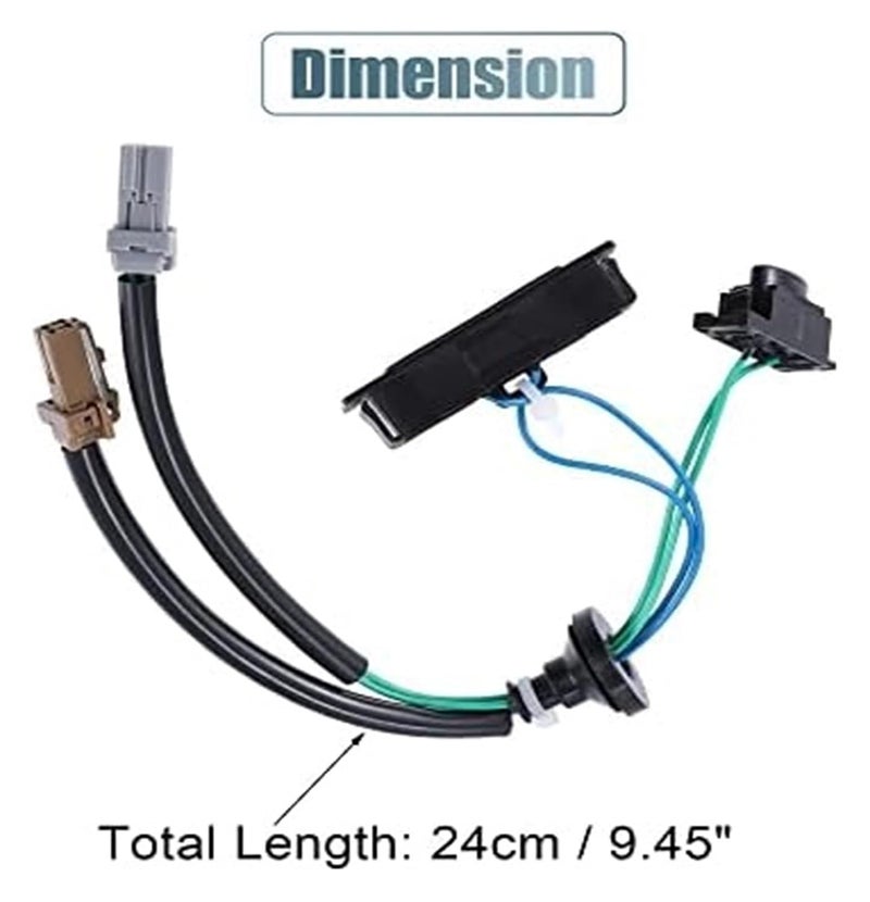 DEMULAX Rear Trunk Lid Release Switch for Nissan - Image 3