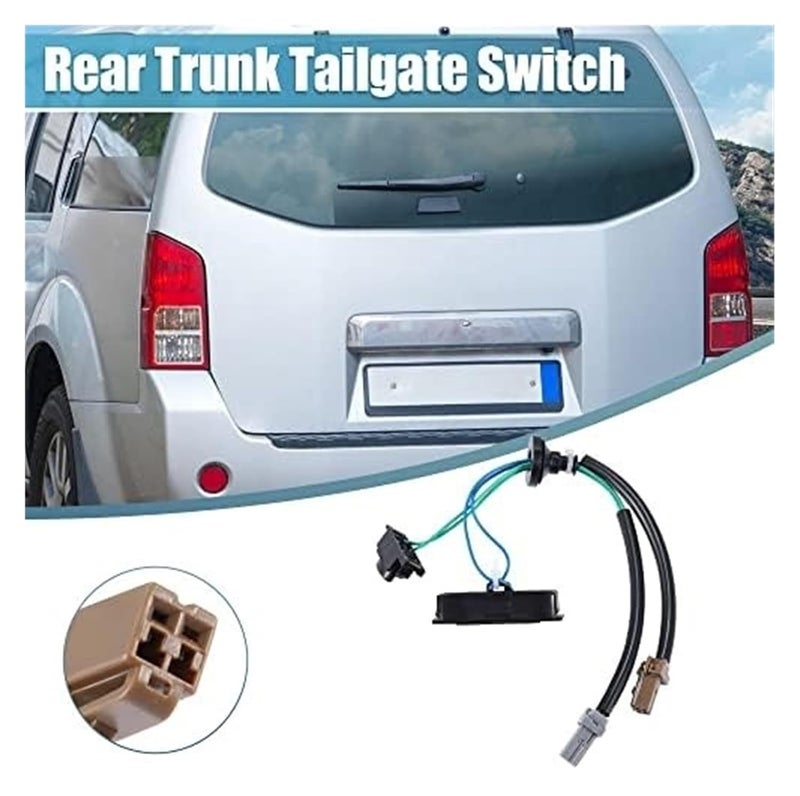 DEMULAX Rear Trunk Lid Release Switch for Nissan - Image 5