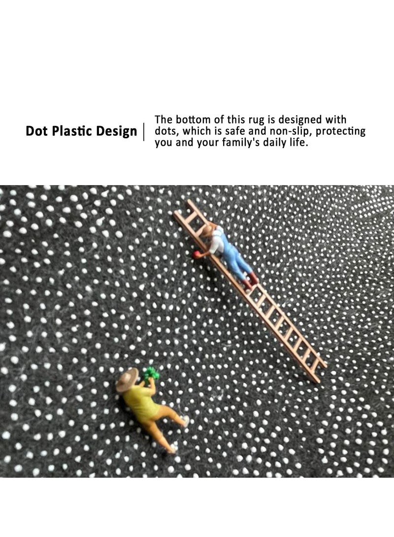 شاربدو سجاد المنطقة الحديثة بسيط قصير كومة السجاد غرفة المعيشة غرفة نوم البساط المضادة للانزلاق سجادة أرضية ديكور المنزل 200 * 300 سنتيمتر - Image 5