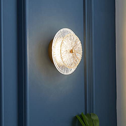 Harold Electricals Modern Indoor Glass Wall Sconces | Occasus Solis Decorative Wall Light for Living Room,Hallway, Dinning Area for Bedroom, Kitchen & Office -(Inbuilt LED) - Image 2
