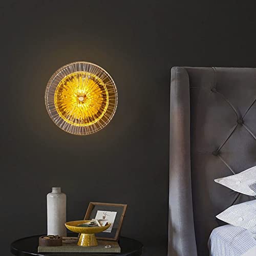 Harold Electricals Modern Indoor Glass Wall Sconces | Occasus Solis Decorative Wall Light for Living Room,Hallway, Dinning Area for Bedroom, Kitchen & Office -(Inbuilt LED) - Image 3