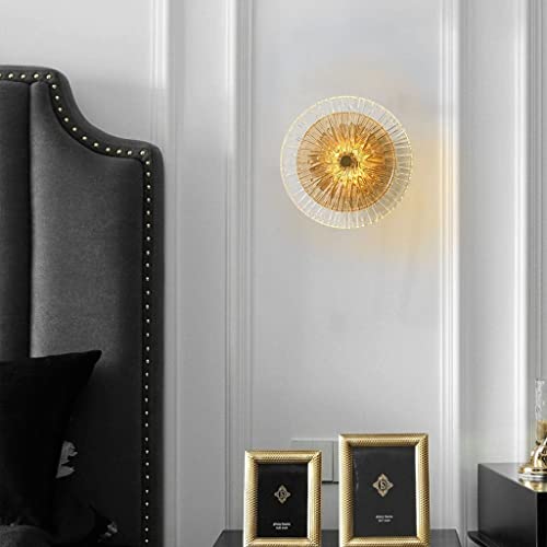 Harold Electricals Modern Indoor Glass Wall Sconces | Occasus Solis Decorative Wall Light for Living Room,Hallway, Dinning Area for Bedroom, Kitchen & Office -(Inbuilt LED) - Image 5