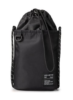 Ringke Mini Cross Bag Bucket Bag for Smartphones Small Accessories and Others- Black  - Image 1