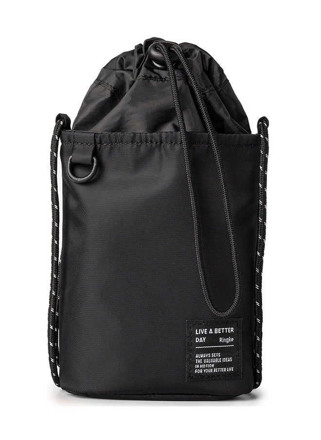Ringke Mini Cross Bag Bucket Bag for Smartphones Small Accessories and Others- Black  - Image 1